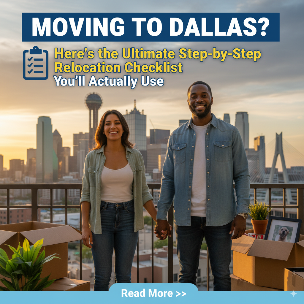Moving to Dallas? Here’s the Ultimate Step-by-Step Relocation Checklist ...