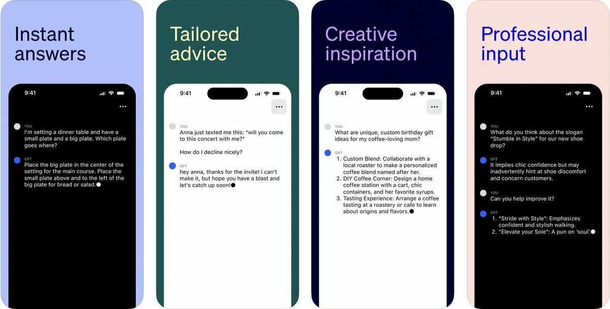 Introducing the ChatGPT app for iOS