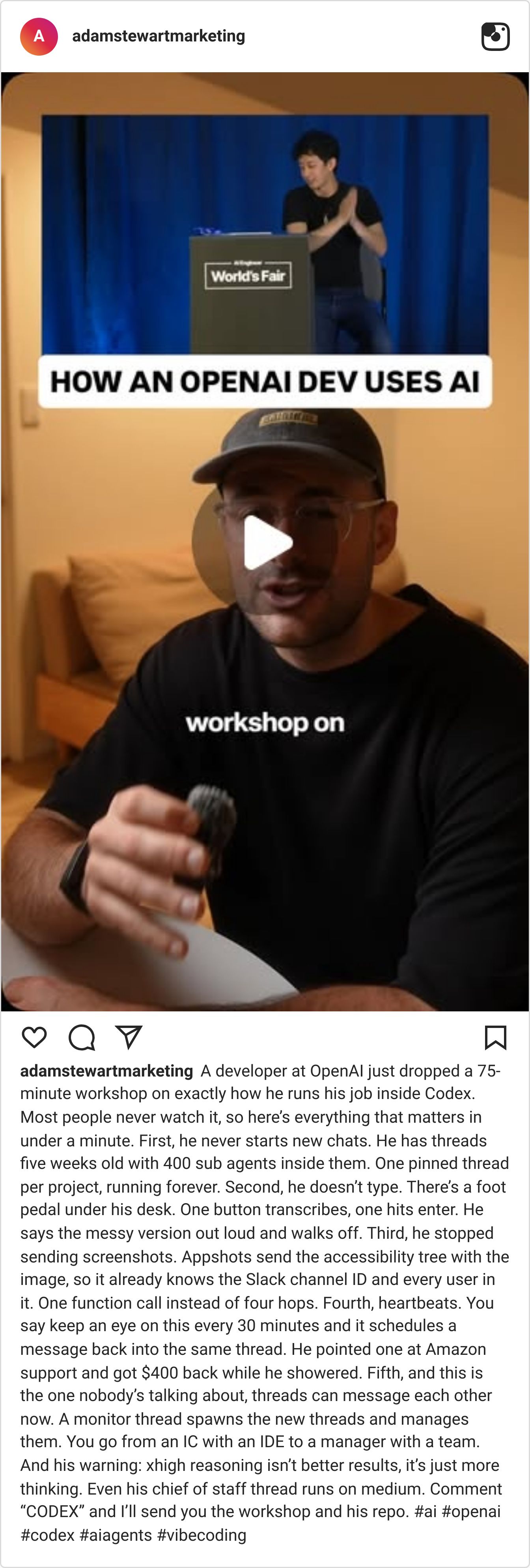 Instagram post