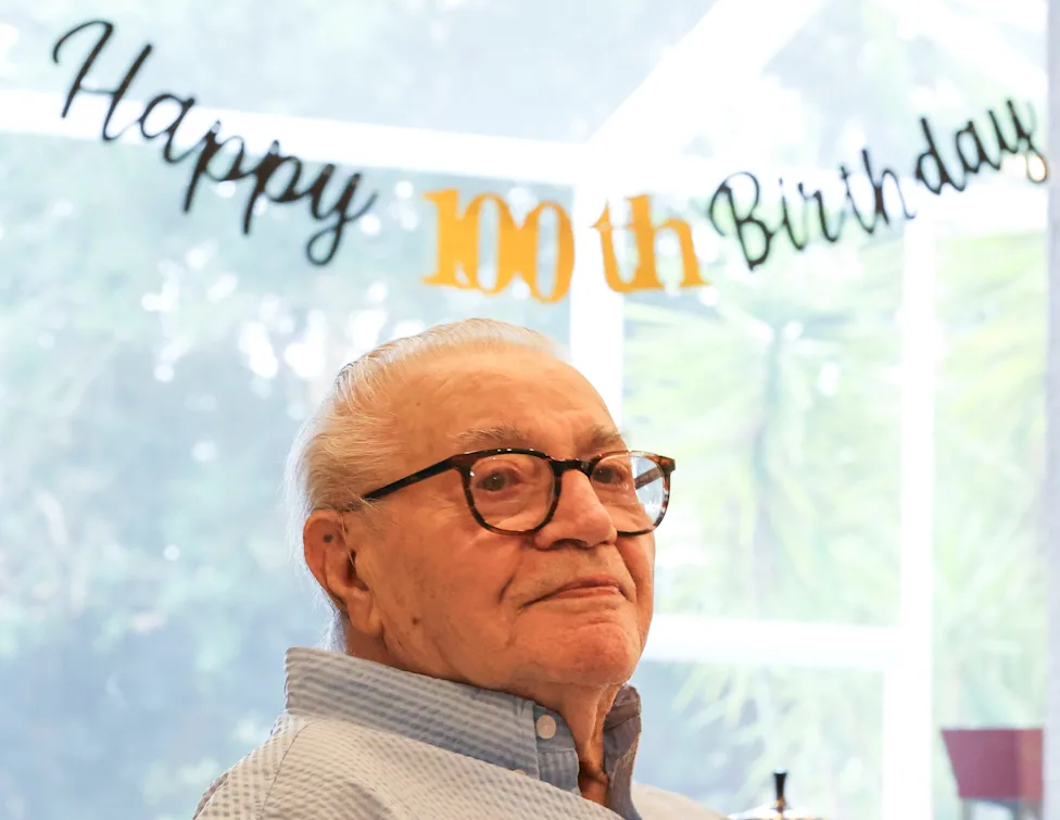 Port St. Lucie World War II veteran celebrates his 100th birthday - Treasure Coast News