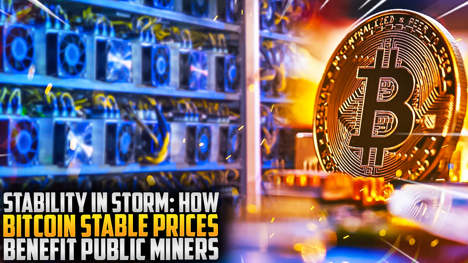 Stability in Storm: How Bitcoin Stable Prices Benefit Public Miners