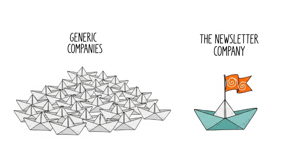 I made my company impossible to ignore