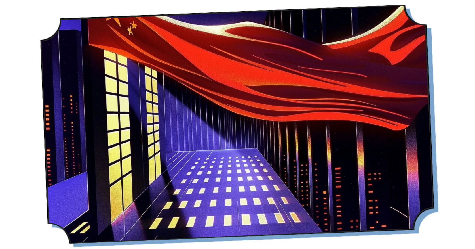 Trois Points · Chine Supercomputer