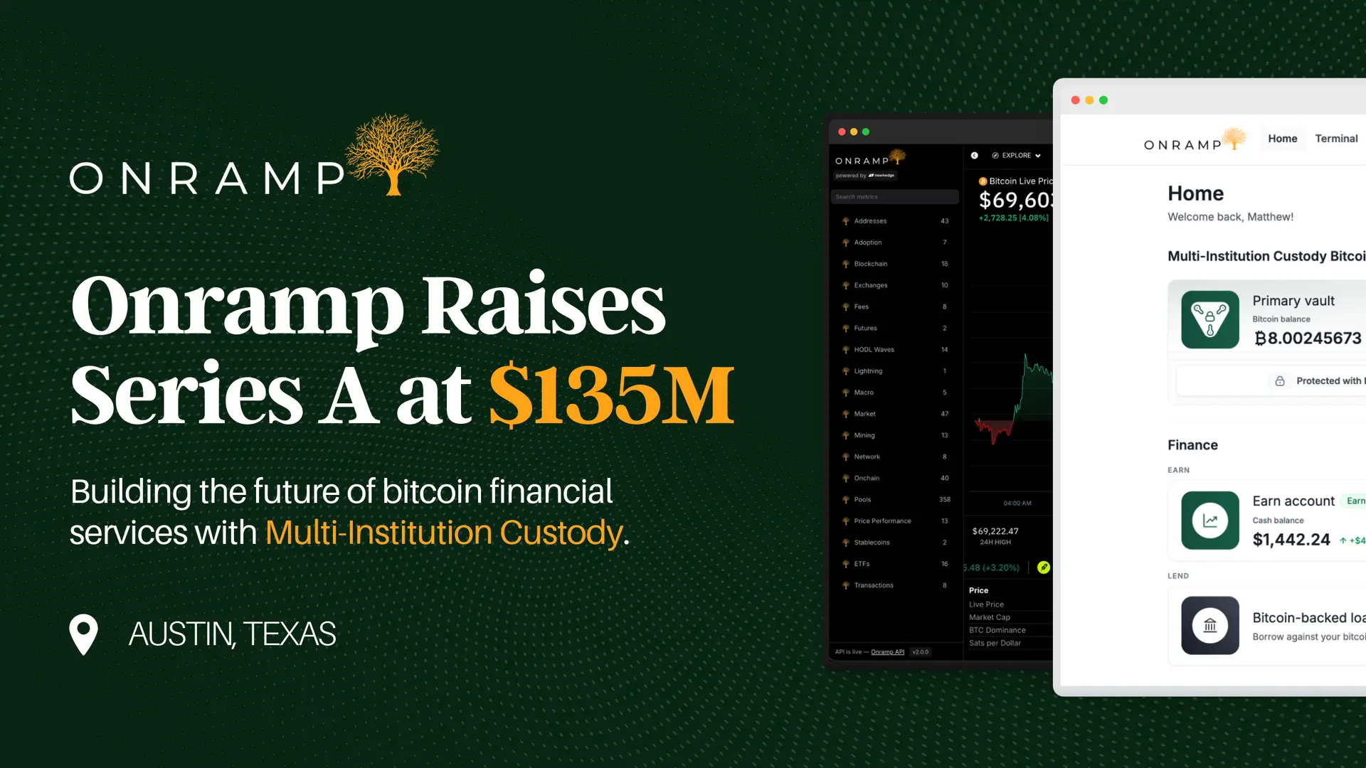 Onramp Series A announcement
