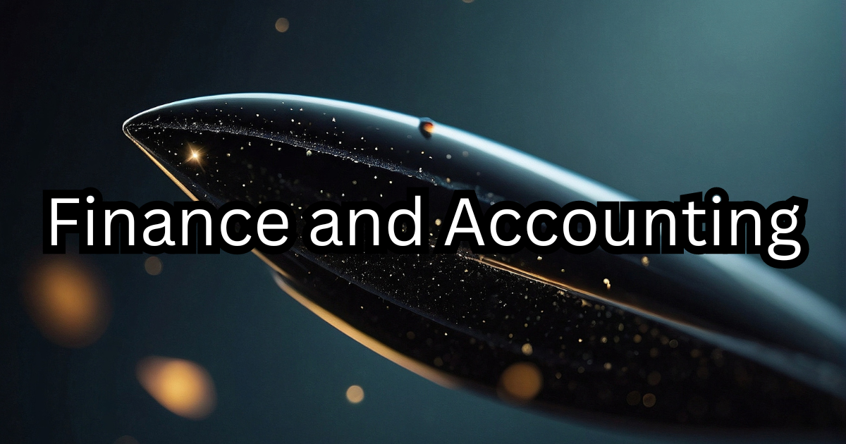Finance and Accounting