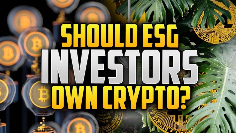 Should ESG Investors Own Crypto?