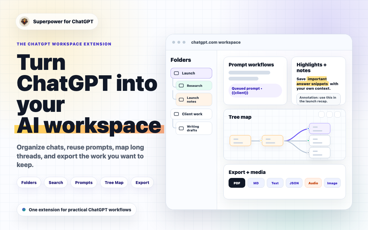 Superpower ChatGPT v8 is out + the new website is live