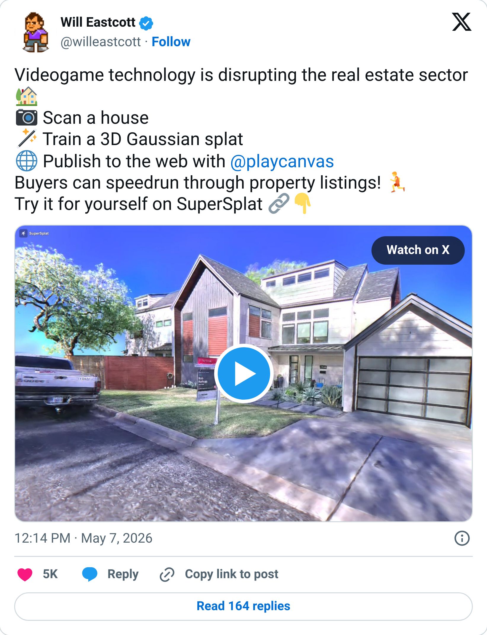 Tweet screenshot