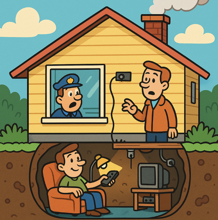 Man arrested for allegedly living in crawl space of Oregon housing complex