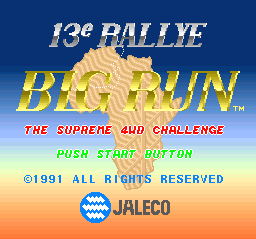 It's new to me: Big Run — The Supreme 4WD Challenge