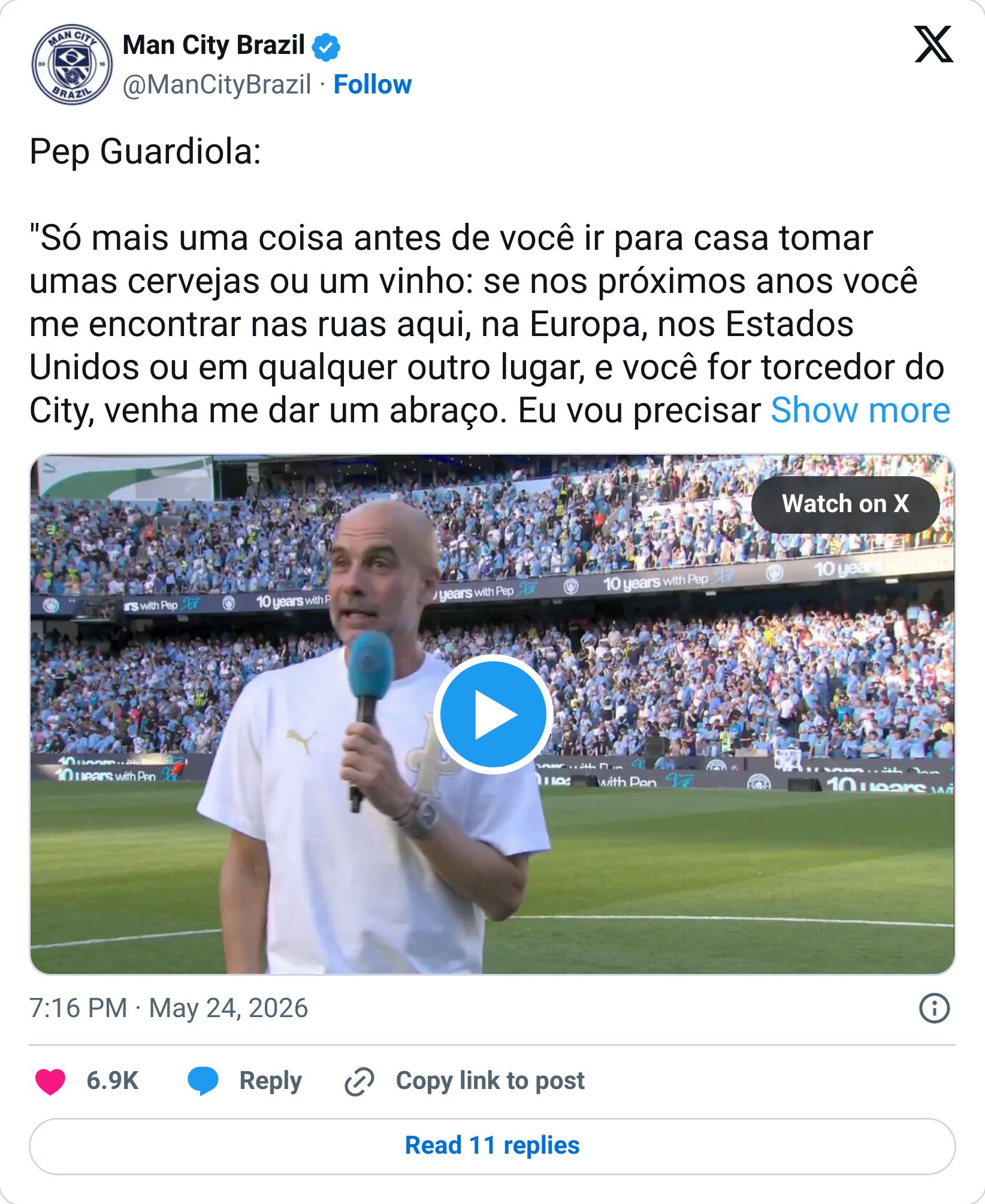 Tweet screenshot
