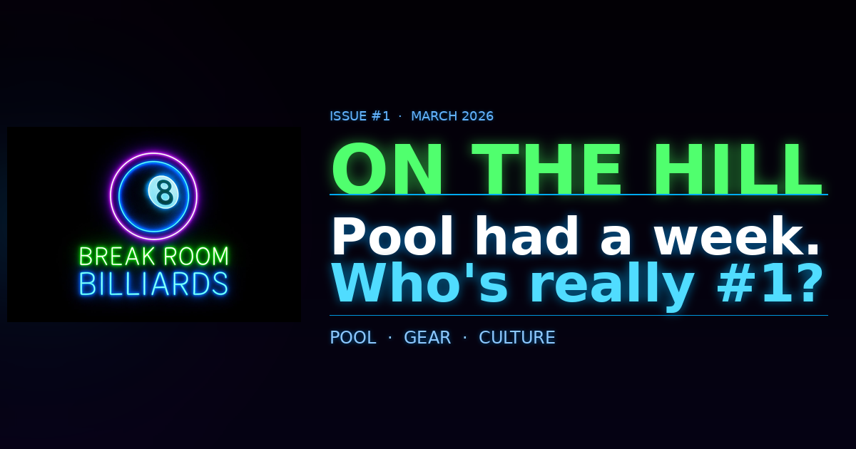 Pool Had A Week. Who's Really #1?