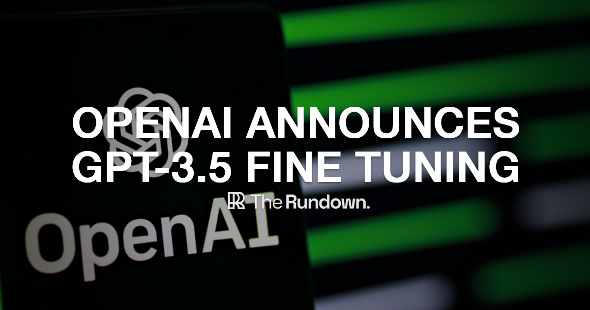 🤖 OpenAI's newest product update!
