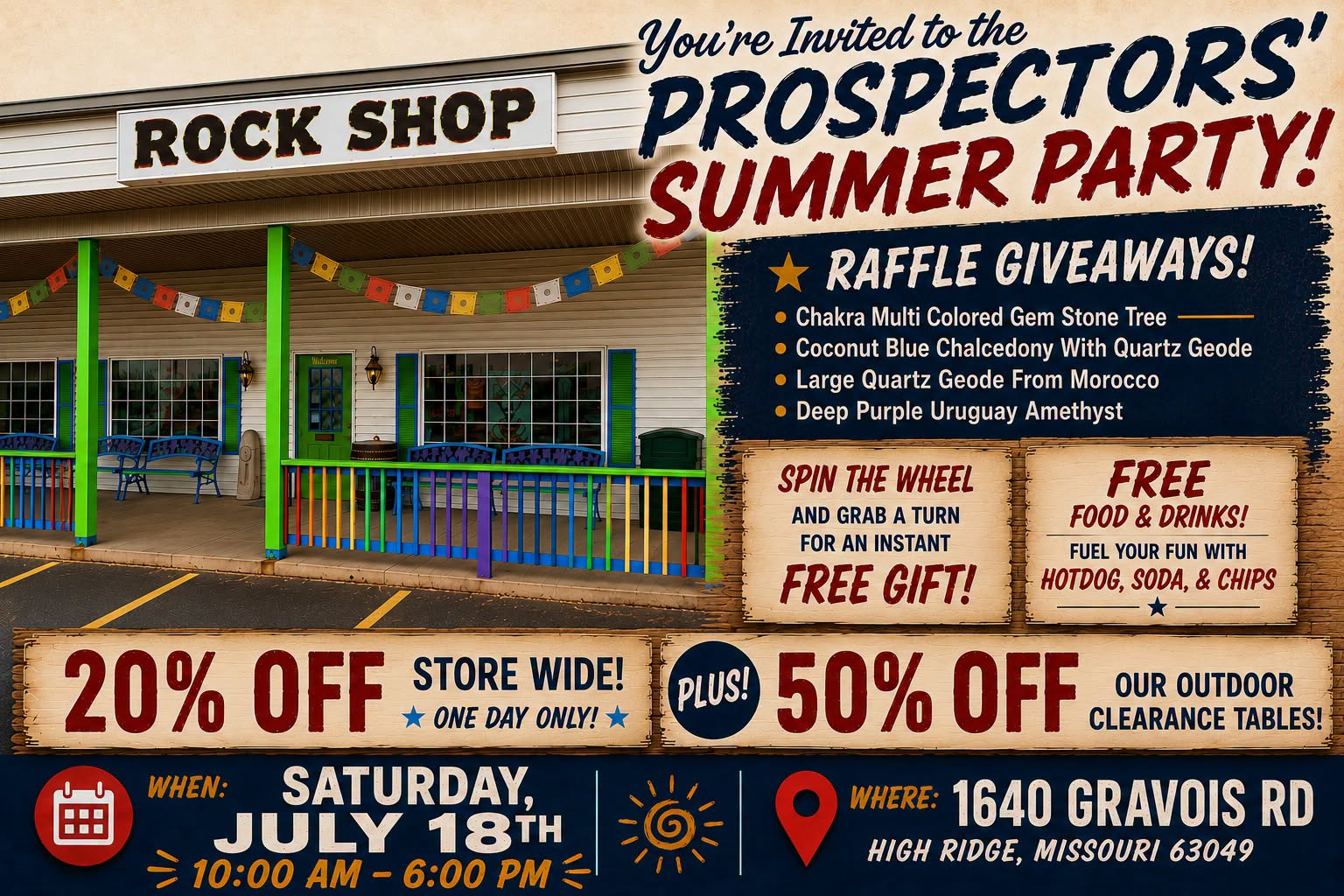 Summer Sale July 18th