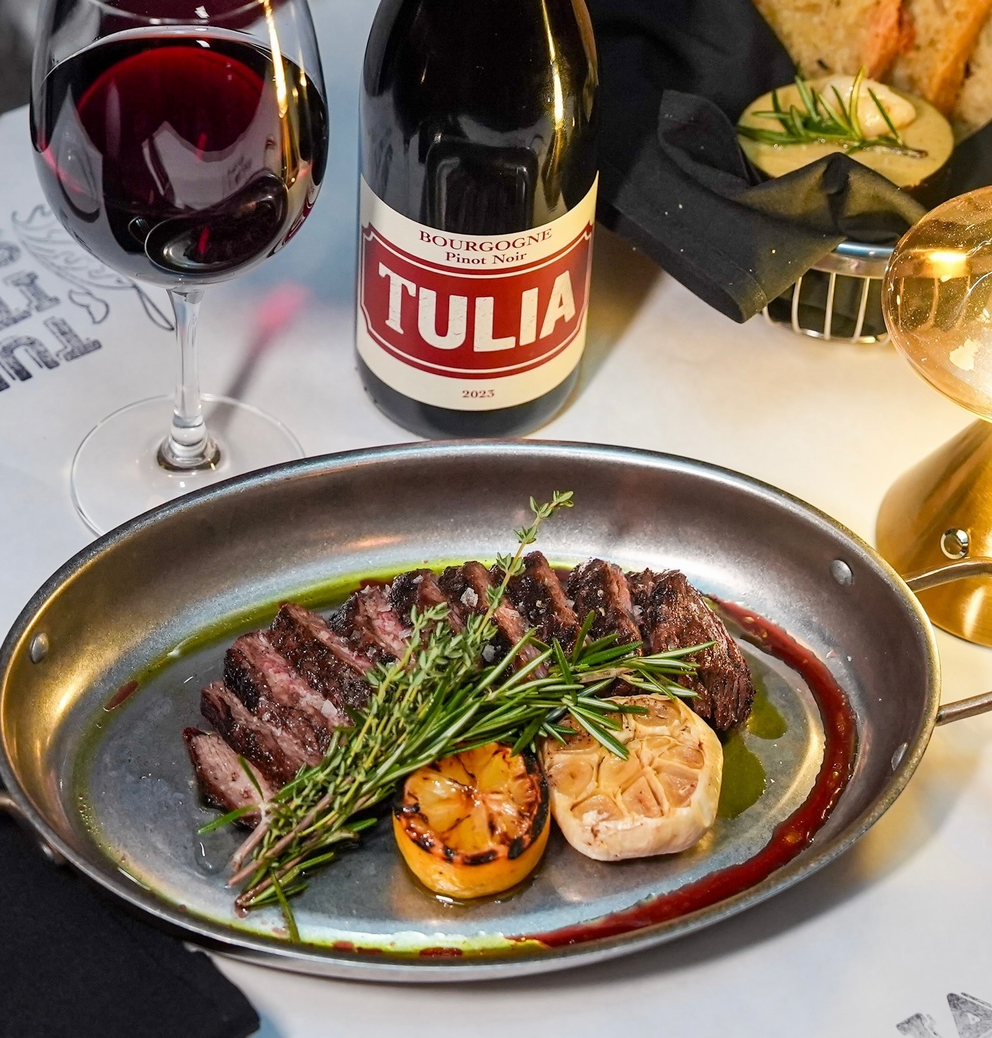 Steak and cocktails at Tulia Italian Steak in downtown Naples