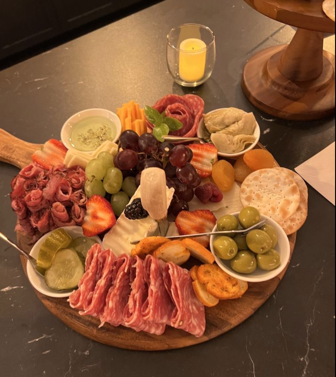 Charcuterie board to-go from The Boardroom in Naples