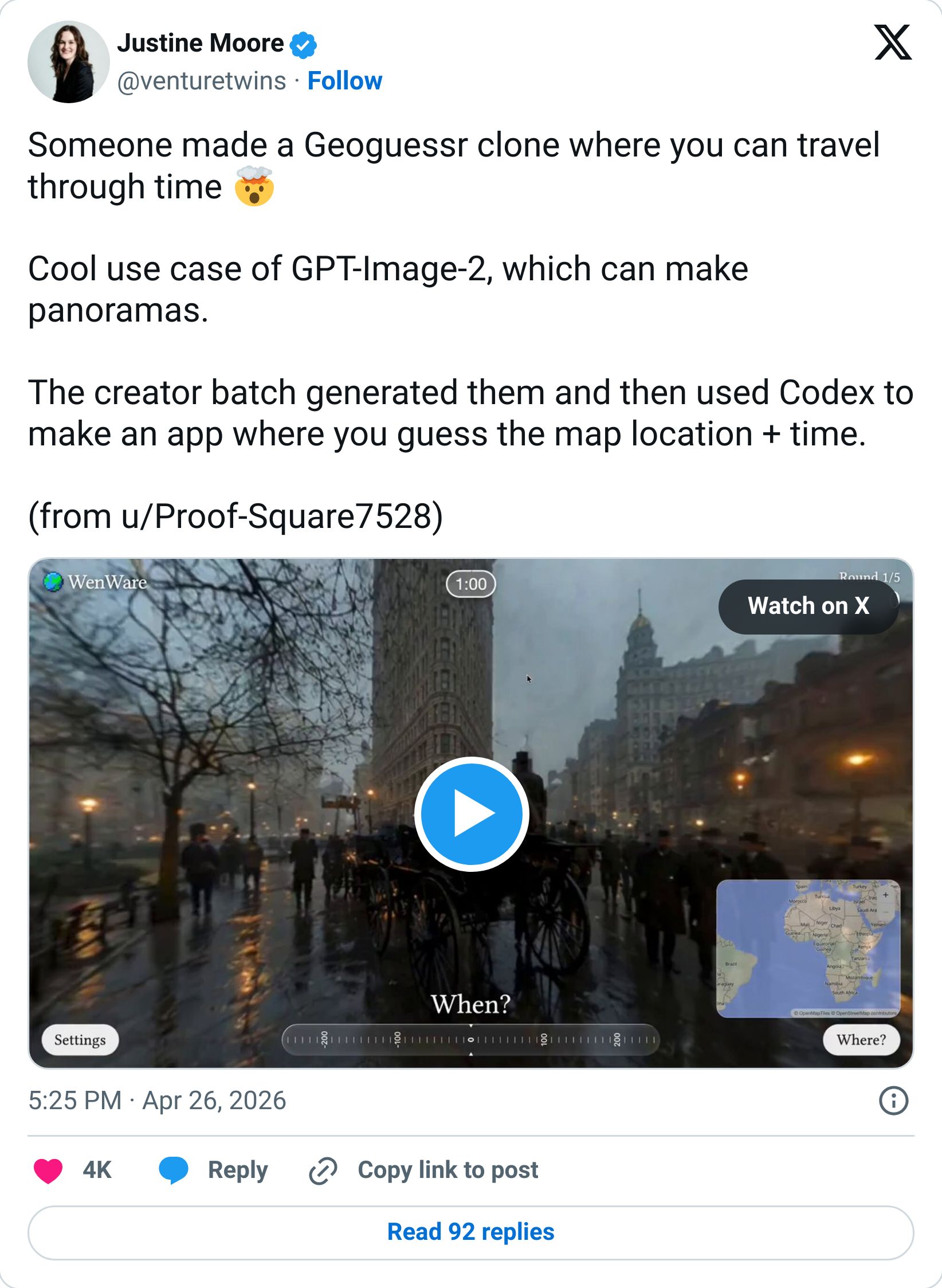 Tweet screenshot