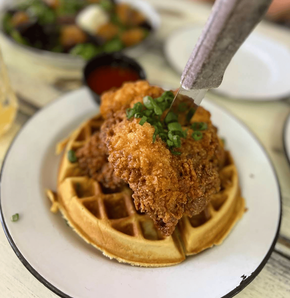 Breakfast dish in Naples