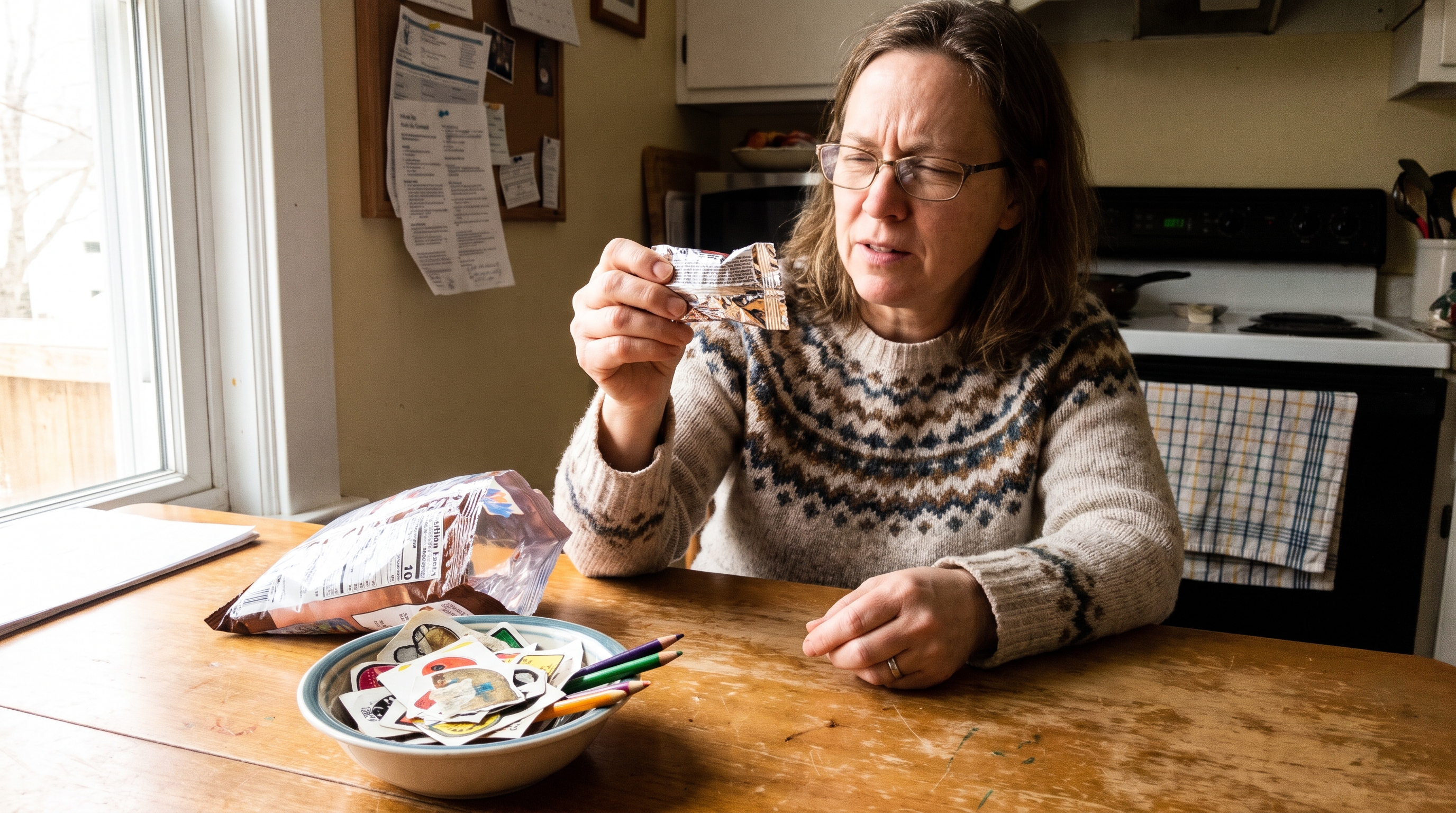 Illustrative household example: Our Treat-Label Rule
