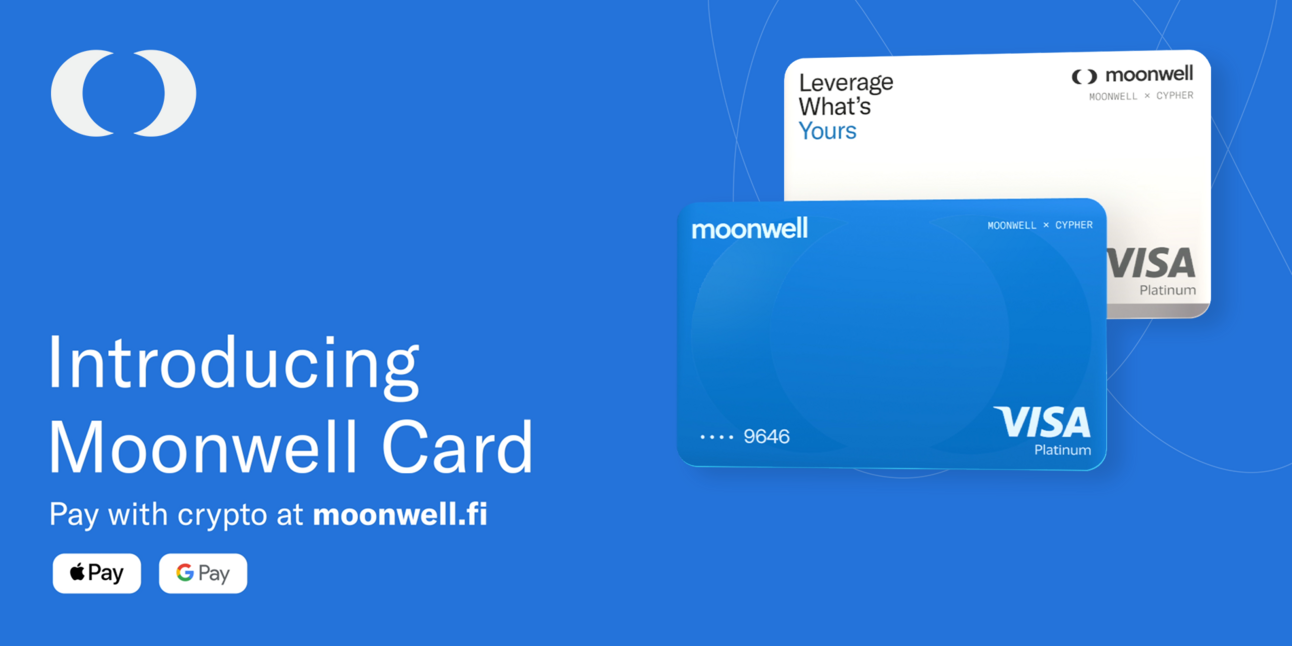 Introducing Moonwell Card Pay With Crypto Introducing Moonwell Card Pay With Crypto