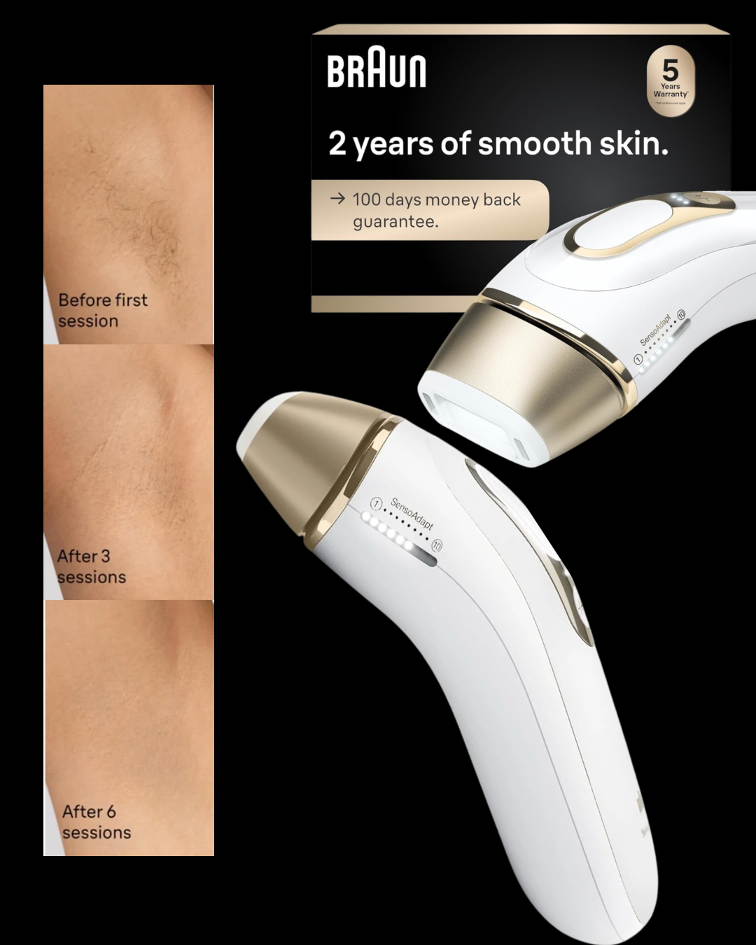 Braun IPL Hair Removal Device