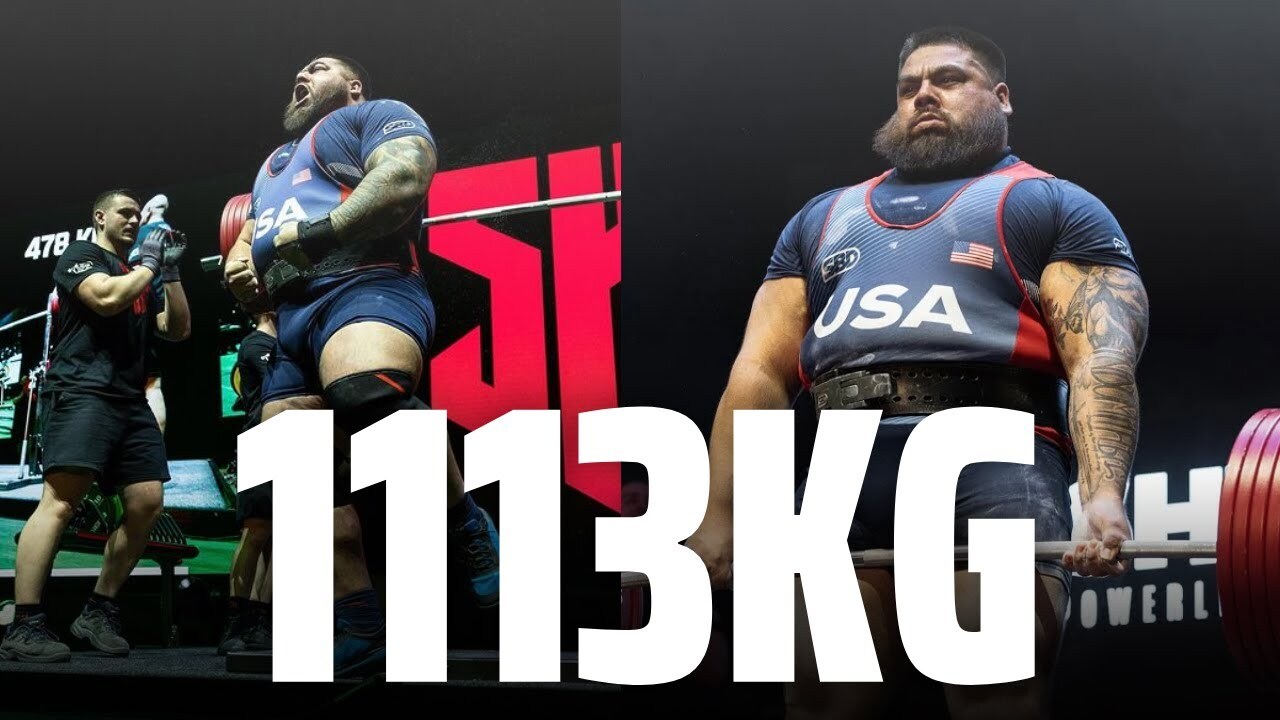 🏋️‍♂️ watch this 1,053-pound squat