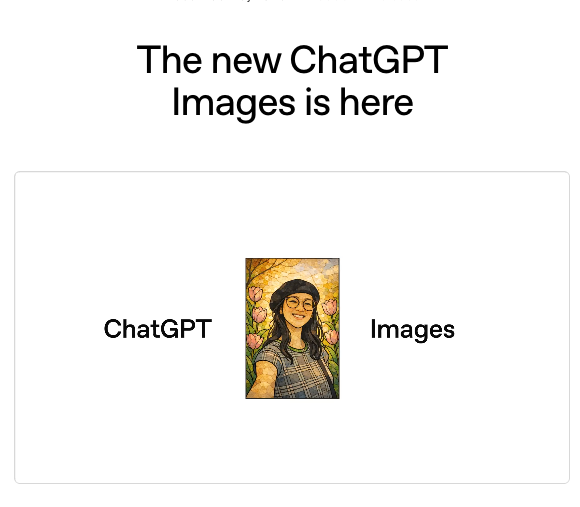 ChatGPT image model update