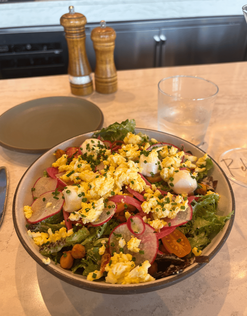 Chopped salad at Rebecca’s Cocktail & Wine Bar in Naples
