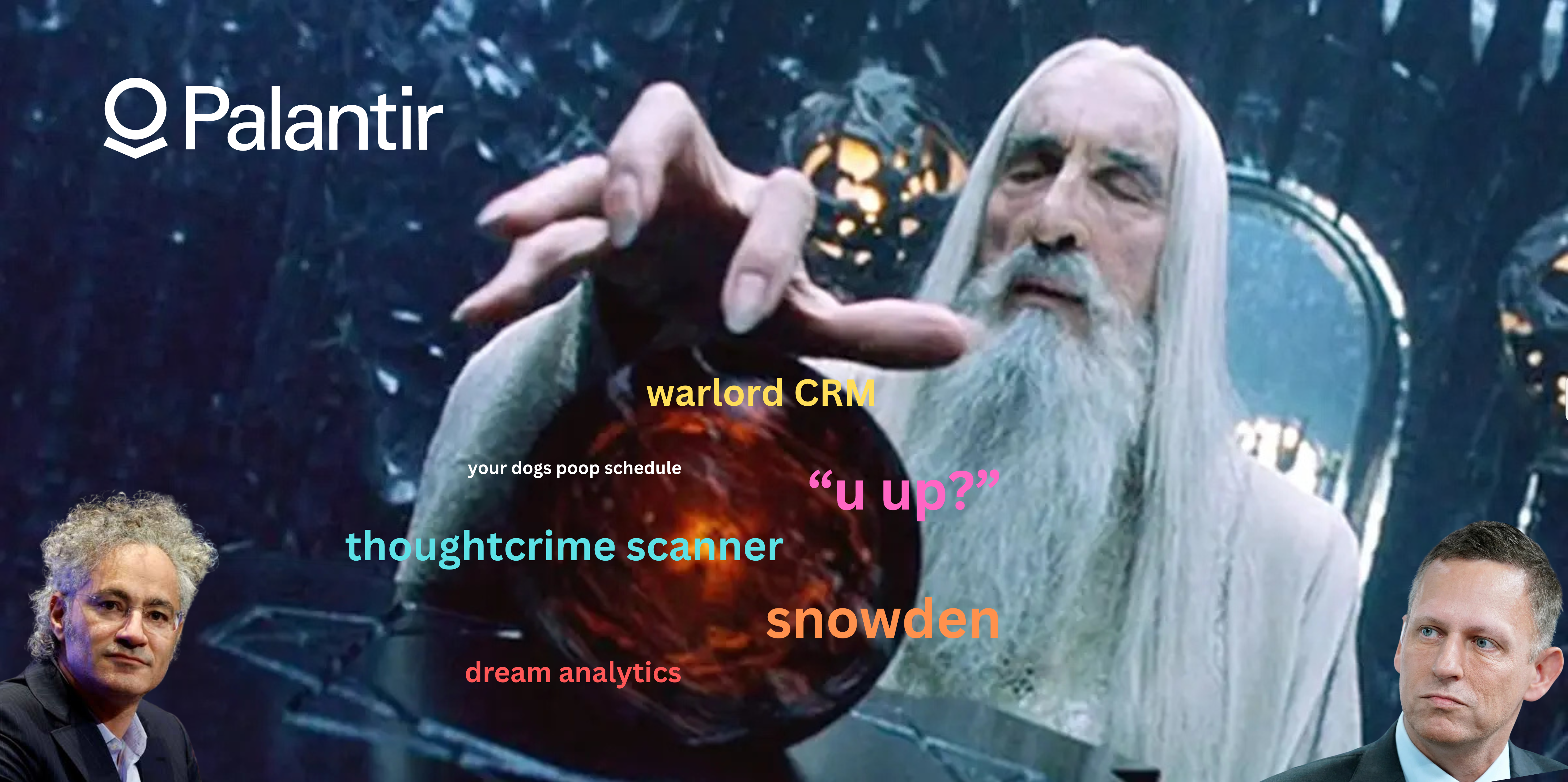 Middle-earth, Big Brother & A Philosopher King: The Palantir Story