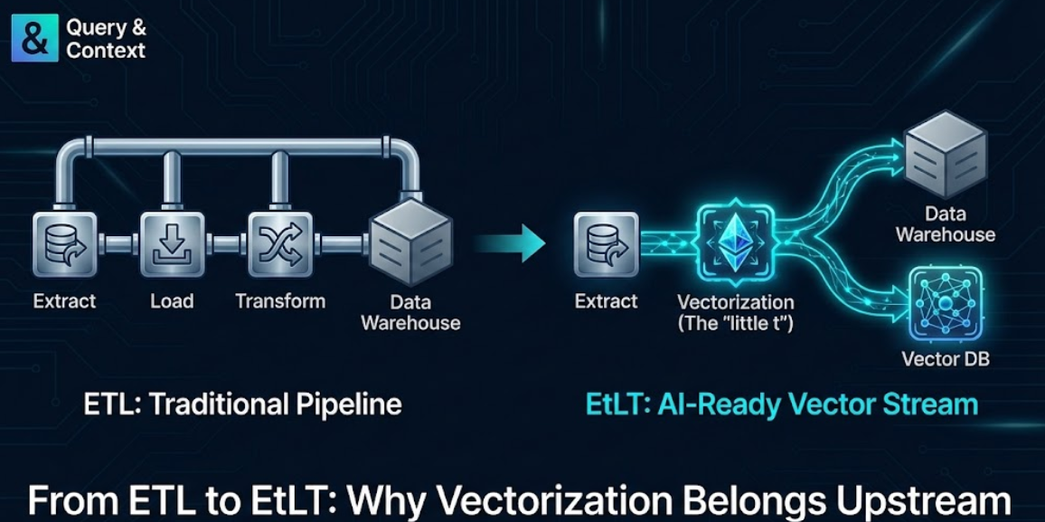 Elt Pattern From ETL to EtLT: Why Vectorization belongs upstream