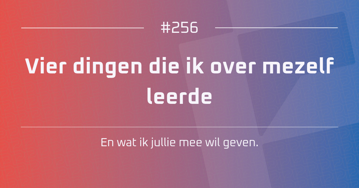 AI #256 | Vier dingen die ik over mezelf leerde