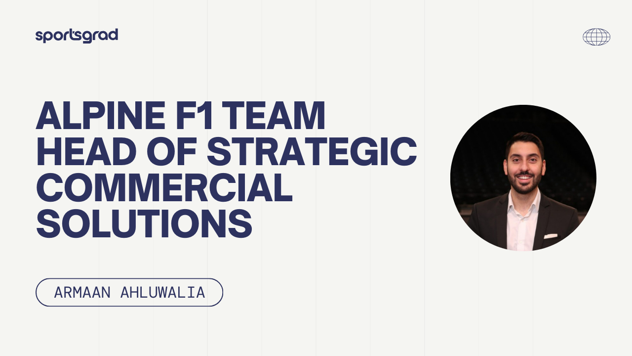 BWT Alpine F1 Team, Head of Strategic Commercial Solutions