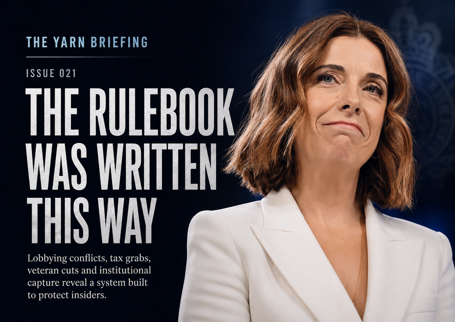 The Yarn Briefing | Issue 021: The Rulebook Was Written This Way