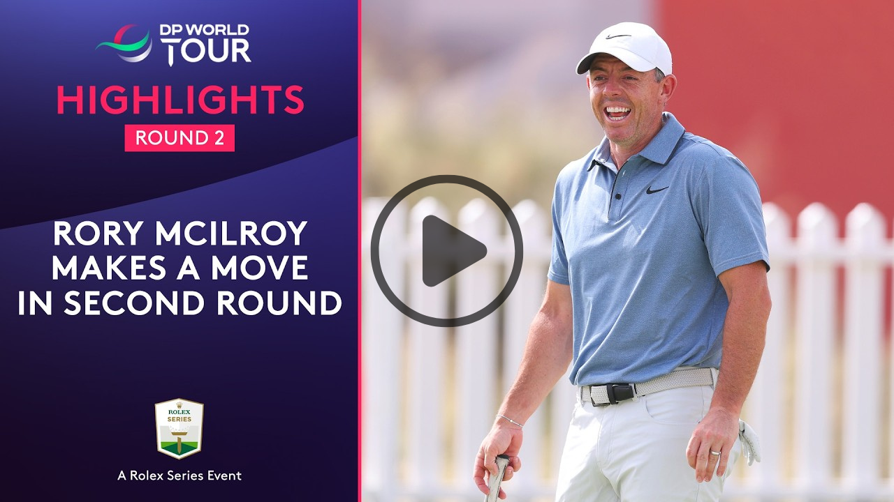 Round 2 Highlights | 2025 Abu Dhabi HSBC Championship