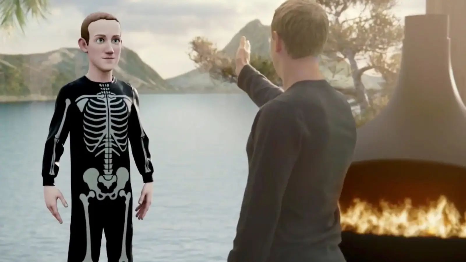 Mark Zuckerberg for The Verge's feature on Meta