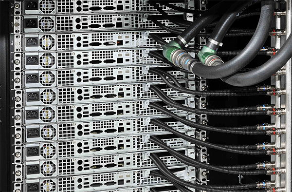 CoolIT rack-level direct-to-chip liquid cooling solution