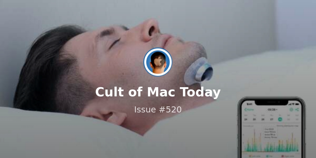 Antisnoring gadget = great night's sleep 😴