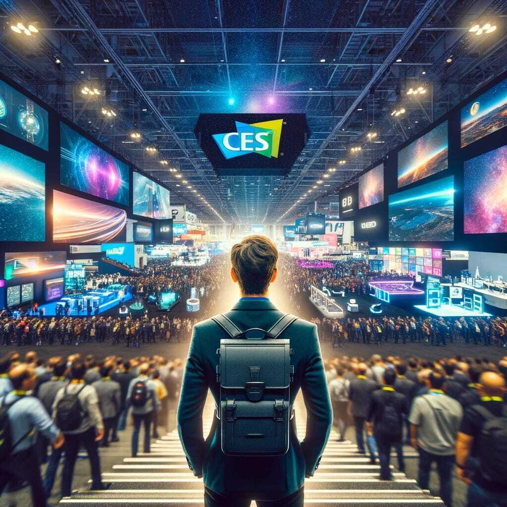 CES 2024 Day 1 (well, Day ½ to be exact)