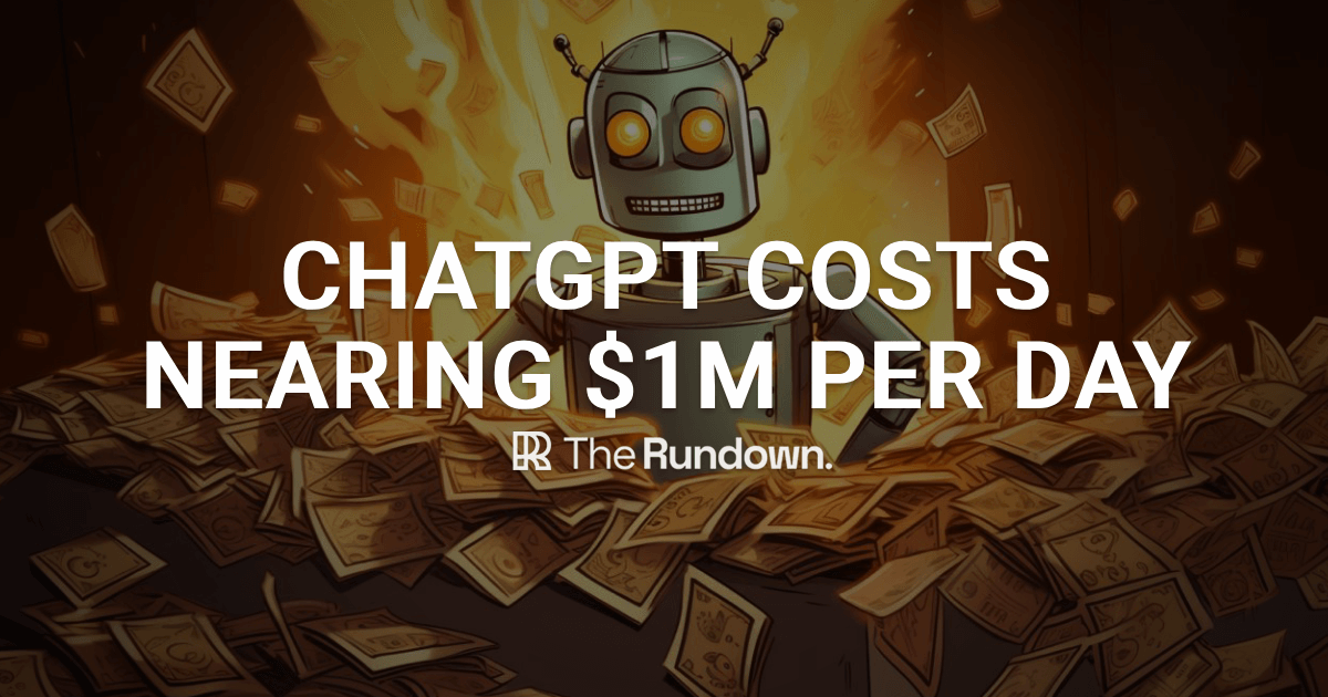 🤖 ChatGPT might be in trouble...