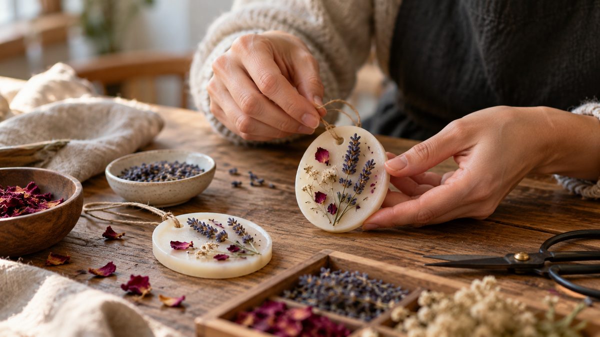 Lavender Candle Wax Workshop