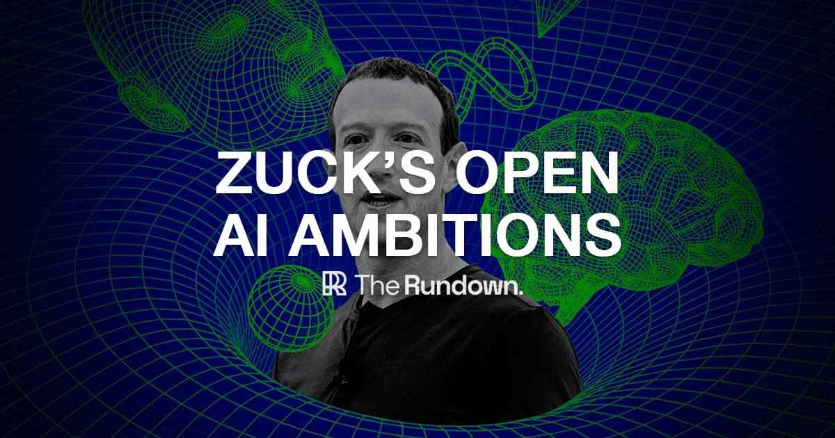 Zuck plans to build open-source AGI
