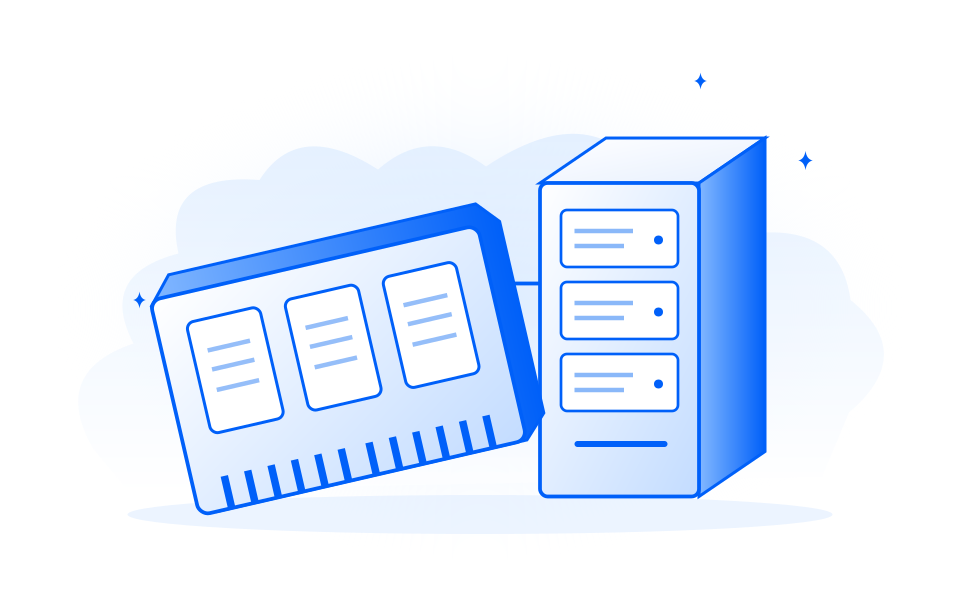 Conceptual ai needs memory illustration, not a company product image.
