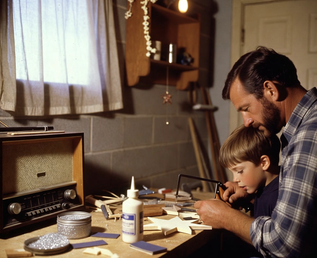 Gary’s Basement Workbench Christmas, 1971
