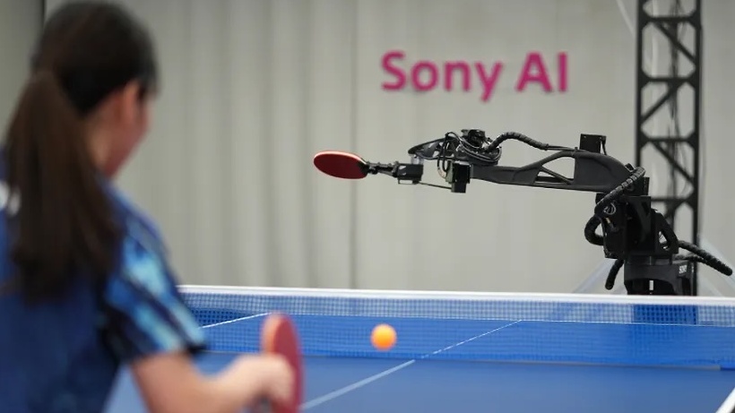 Sony's new robot has a killer backhand