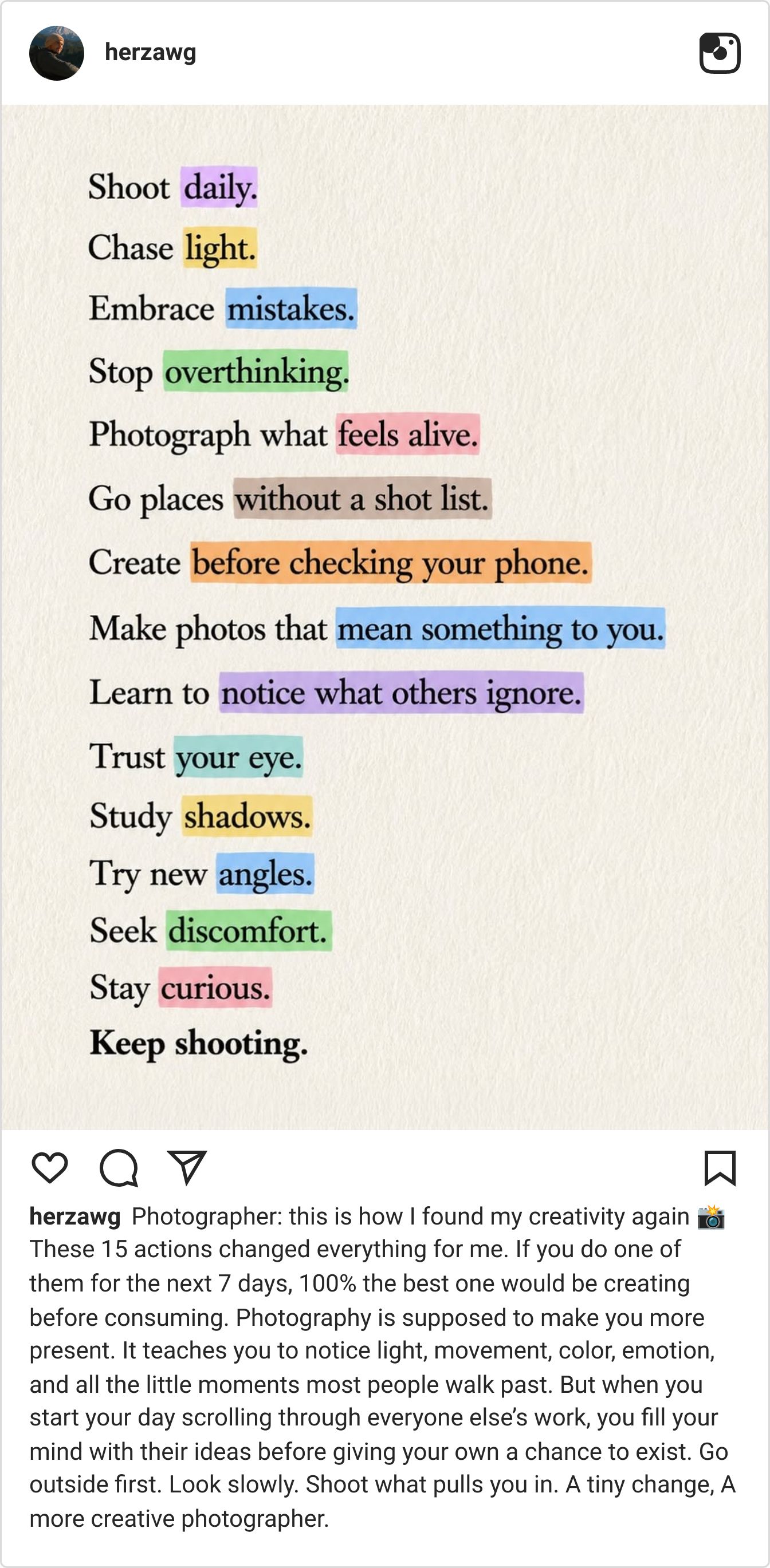 Instagram reel screenshot