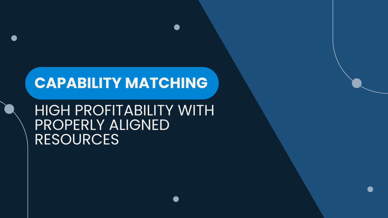 Capability Matching For High Margins