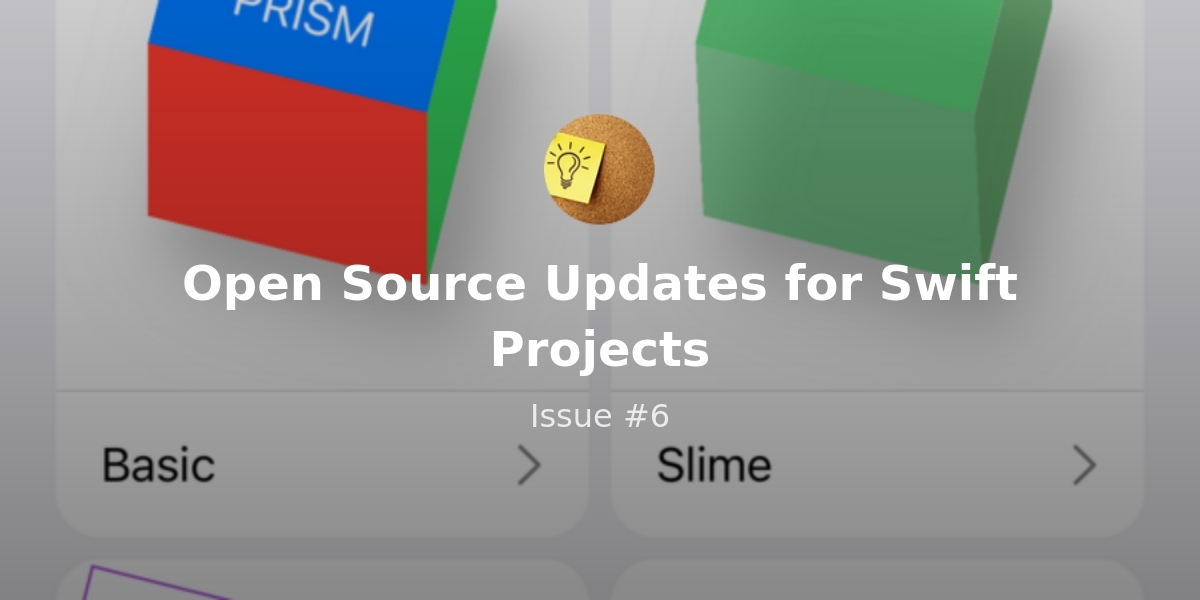 Open Source Updates for Swift Projects - Issue #6 - Jump