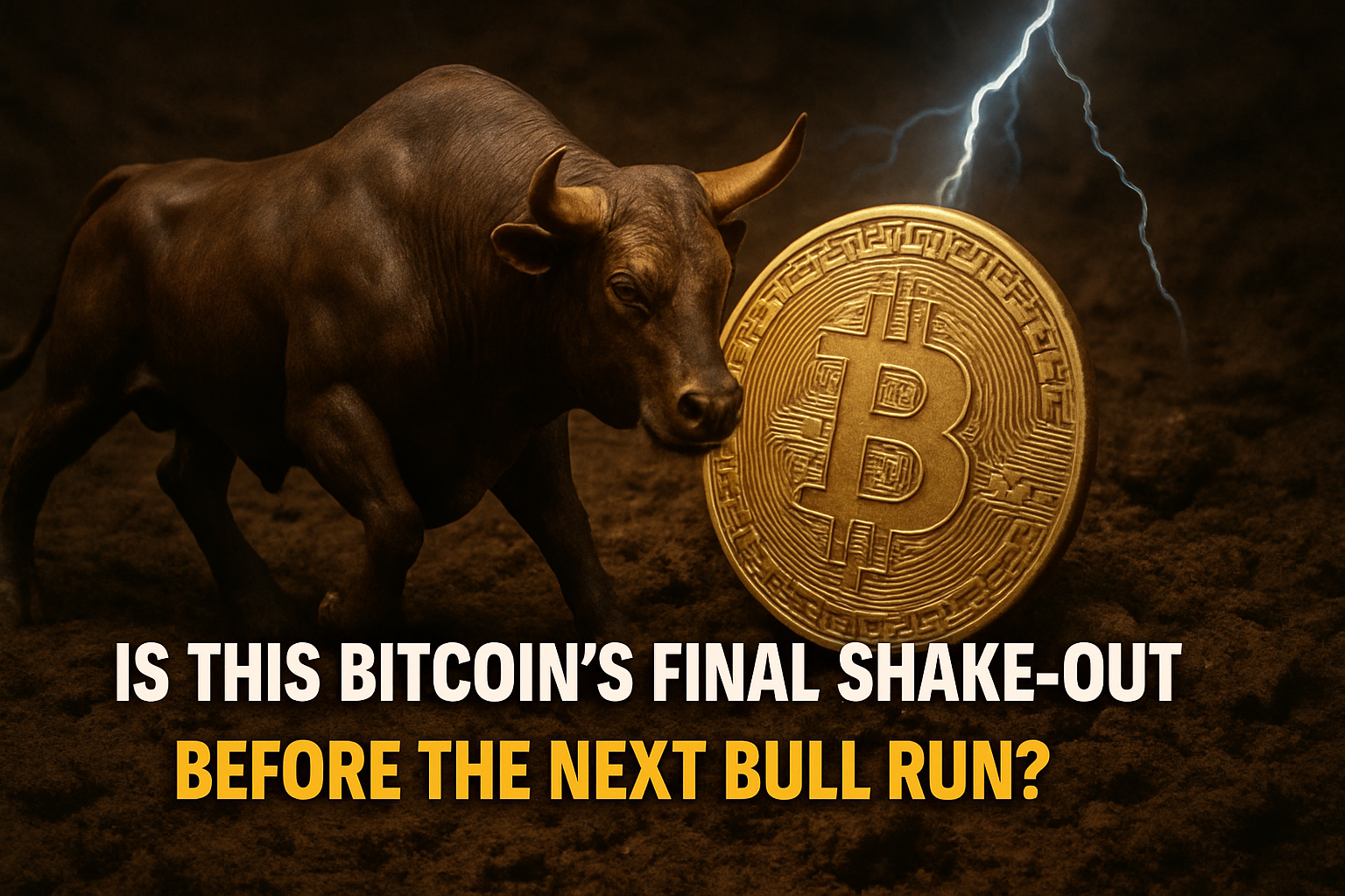 Is This Bitcoin’s Final Shake-Out Before the Next Bull Run?