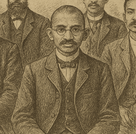 Young Gandhi, founding NIC