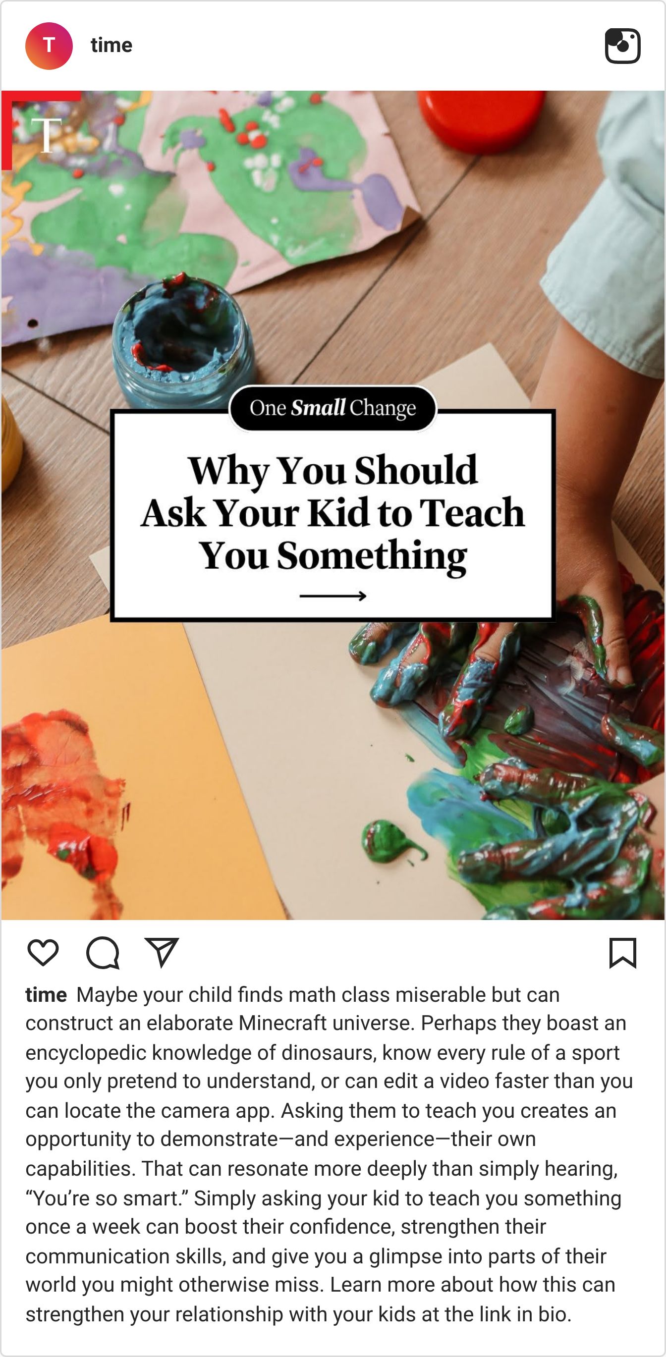 Instagram reel screenshot